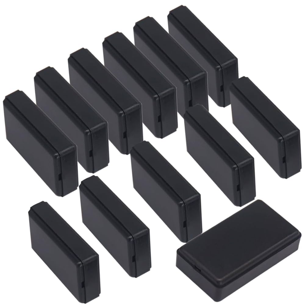 Zulkit 12Pcs Project Boxes ABS Plastic Electrical Project